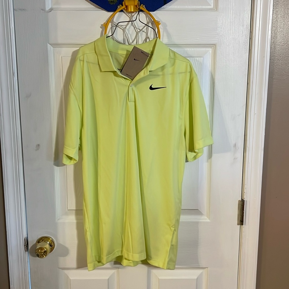 Nike Lime Green Polo